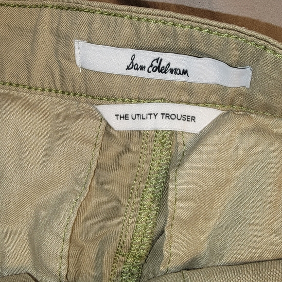 Sam Edelman Utility Trouser Khaki - Picture 4 of 13